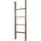 Ekena Millwork 19"W x 60"H x 3 1/2"D Vintage Farmhouse 4 Rung Ladder, Barnwood Decor Collection, Reclaimed Grey DECR019X060X04LDRGY - alternate 5